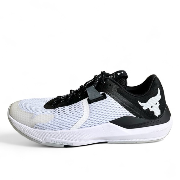 Under Armour Project Rock BSR 2 Training Crossfit Shoes White Black Mens US 11.5 - Picture 12 of 13